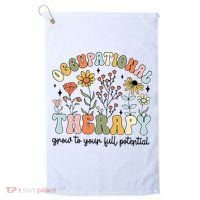 Grow To Full Potential Occupational Therapy OT Therapist Golf Towel thumb 0