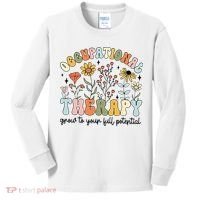 Grow To Full Potential Occupational Therapy OT Therapist Kids Long Sleeve Shirt thumb 0