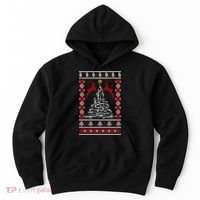 Guns Tree For Christmas Hoodie thumb 0