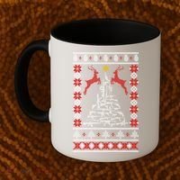 Guns Tree For Christmas Coffee Mug thumb 2