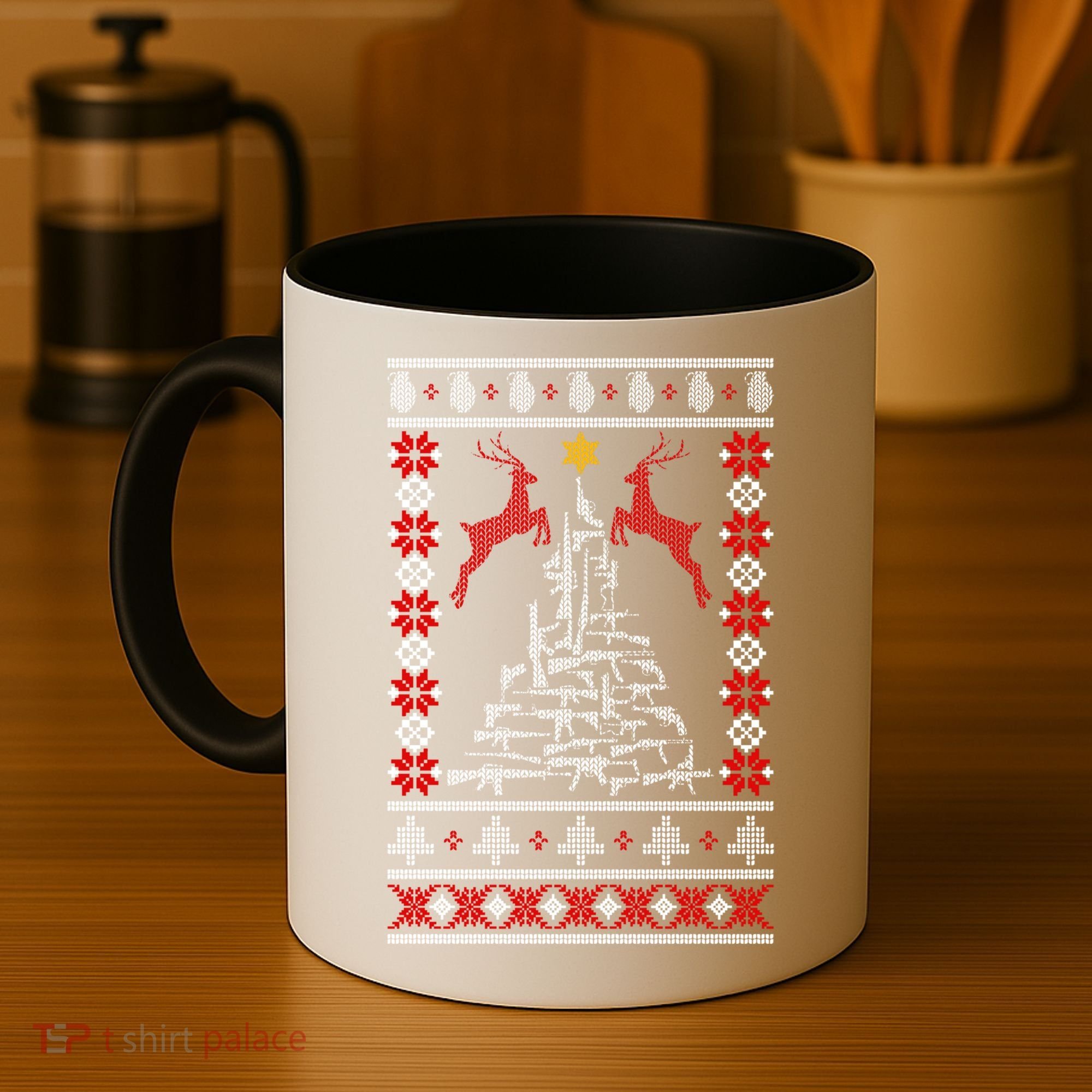 Guns Tree For Christmas Coffee Mug