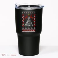 Guns Tree For Christmas Tumbler thumb 0
