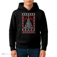Guns Tree For Christmas Kids Hoodie thumb 4