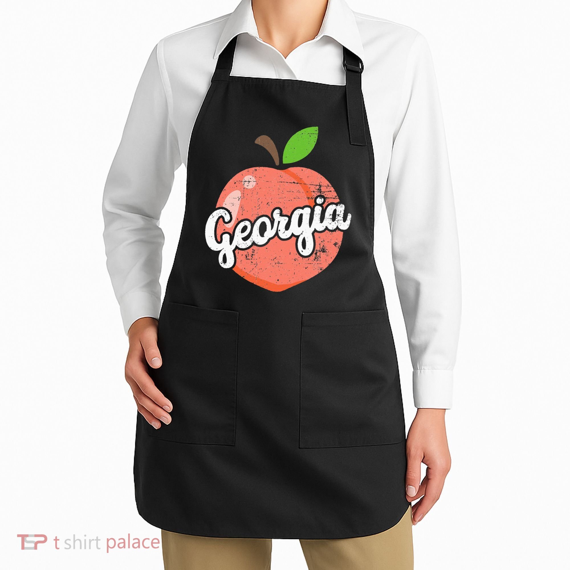 Georgia Tourist funny Georgia Lover Apron