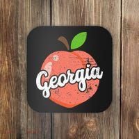 Georgia Tourist funny Georgia Lover Coaster thumb 0