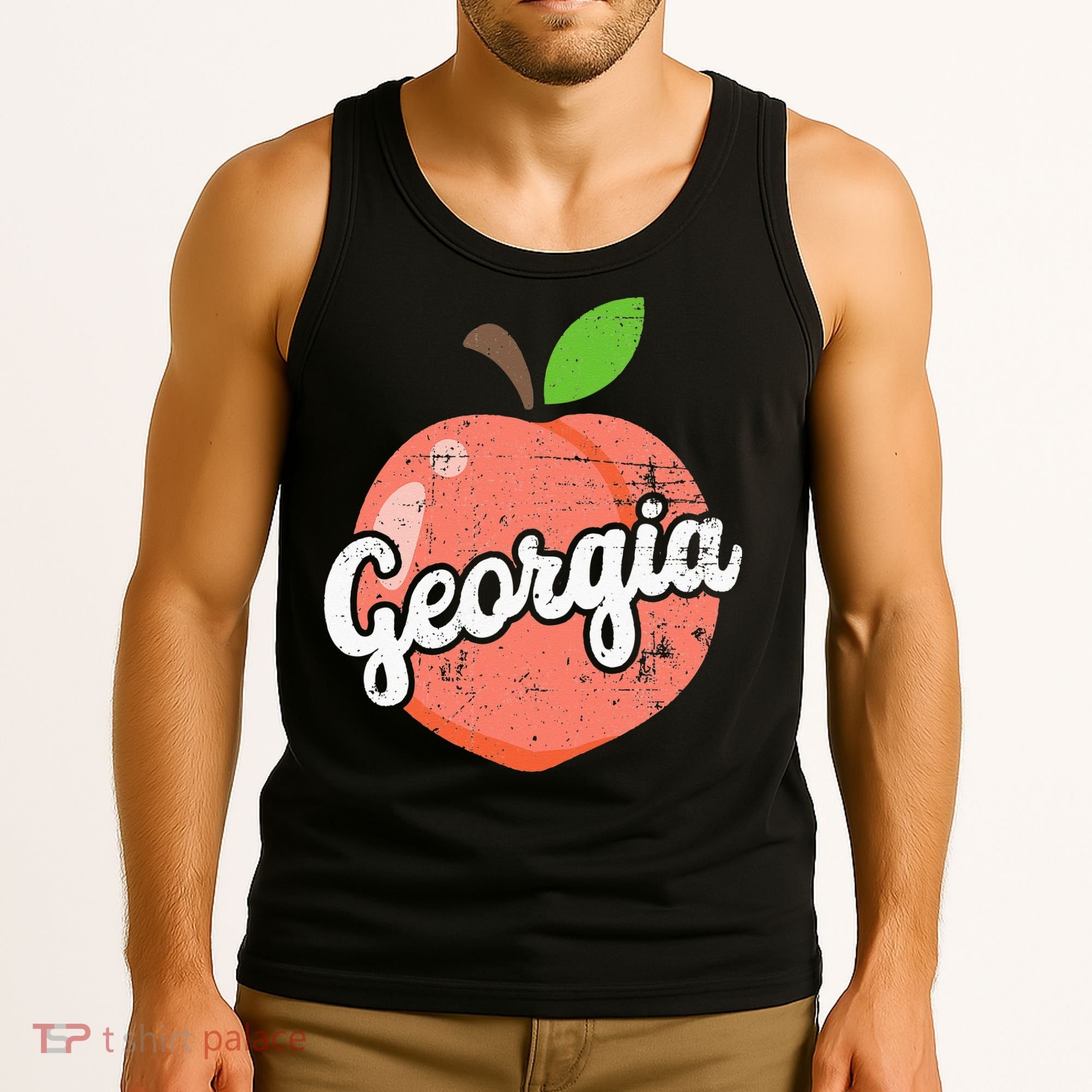 Georgia Tourist funny Georgia Lover Tank Top