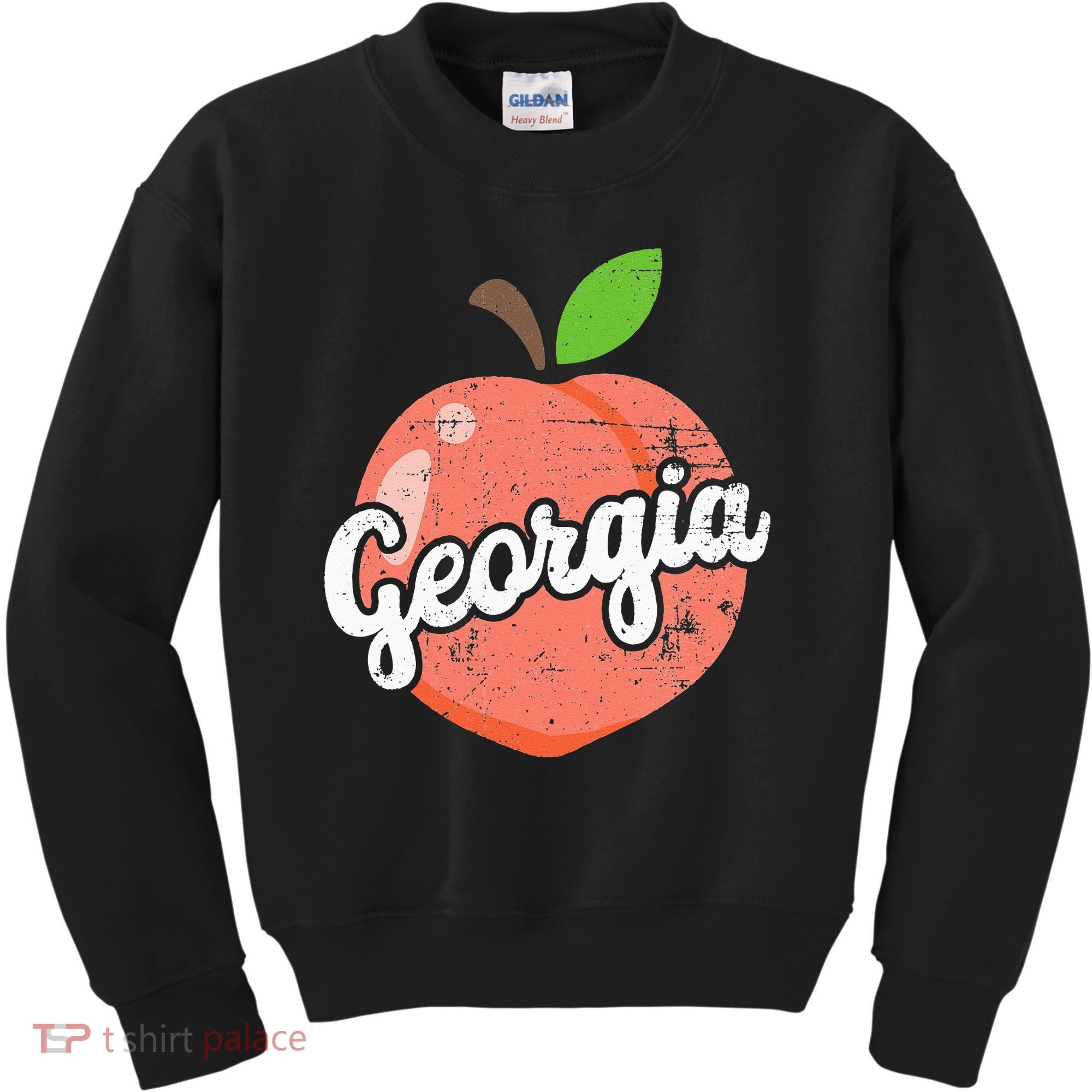 Georgia Tourist funny Georgia Lover Kids Sweatshirt
