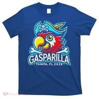 Gasparilla Tampa Florida 2026 Vacation Pirate Parrot  T-Shirt thumb 0