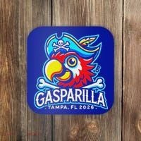 Gasparilla Tampa Florida 2026 Vacation Pirate Parrot  Coaster thumb 0