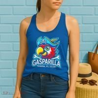 Gasparilla Tampa Florida 2026 Vacation Pirate Parrot  Women's Tank Top thumb 2