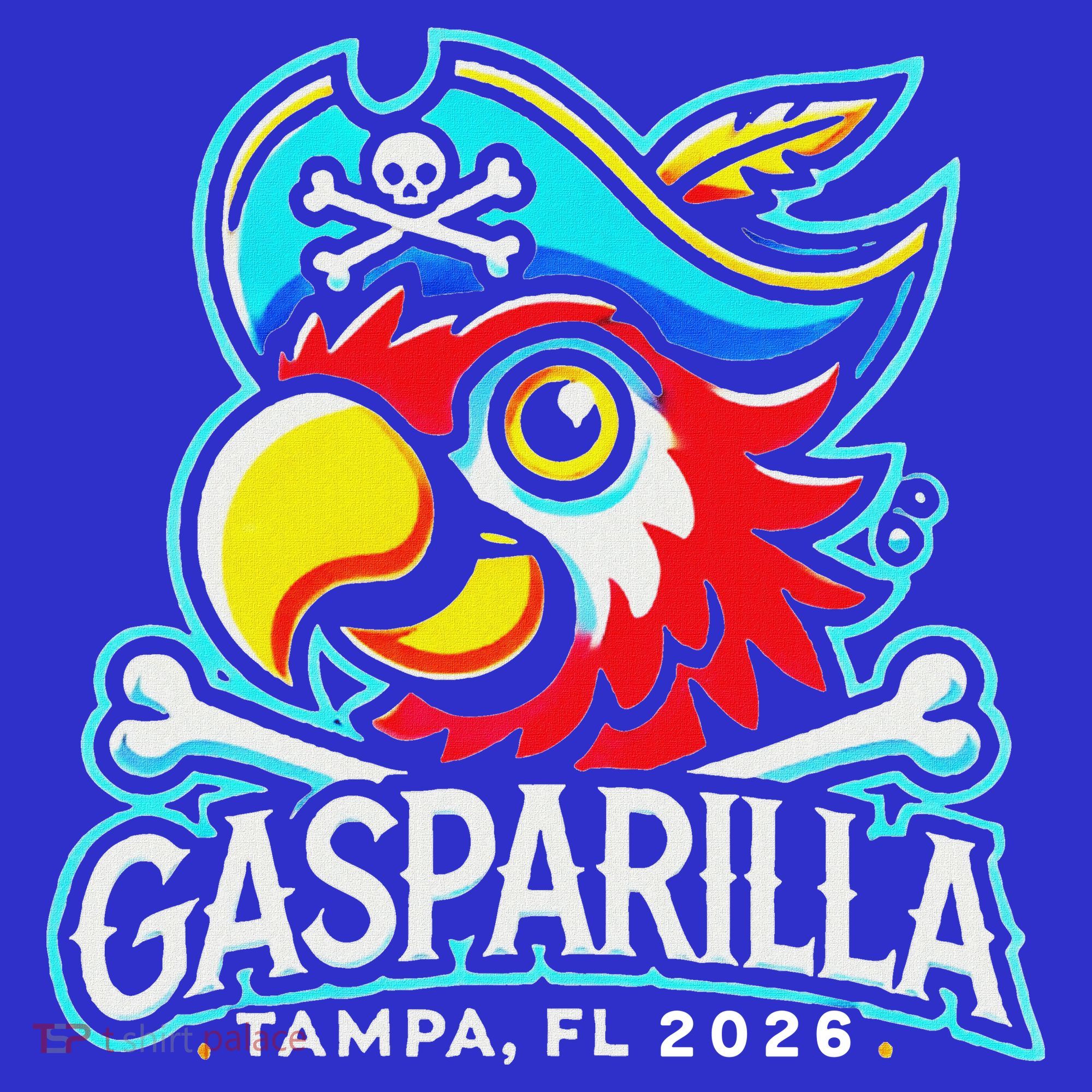 Gasparilla Tampa Florida 2026 Vacation Pirate Parrot  Women's Tank Top