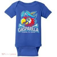 Gasparilla Tampa Florida 2026 Vacation Pirate Parrot  Baby Bodysuit thumb 0