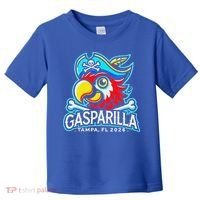 Gasparilla Tampa Florida 2026 Vacation Pirate Parrot  Toddler T-Shirt thumb 0