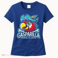 Gasparilla Tampa Florida 2026 Vacation Pirate Parrot  Women's T-Shirt thumb 0