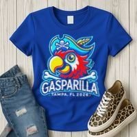 Gasparilla Tampa Florida 2026 Vacation Pirate Parrot  Women's T-Shirt thumb 3