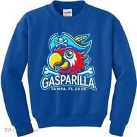 Gasparilla Tampa Florida 2026 Vacation Pirate Parrot  Kids Sweatshirt thumb 0