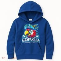 Gasparilla Tampa Florida 2026 Vacation Pirate Parrot  Kids Hoodie thumb 0