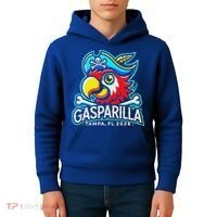 Gasparilla Tampa Florida 2026 Vacation Pirate Parrot  Kids Hoodie thumb 4