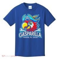 Gasparilla Tampa Florida 2026 Vacation Pirate Parrot  Kids T-Shirt thumb 0