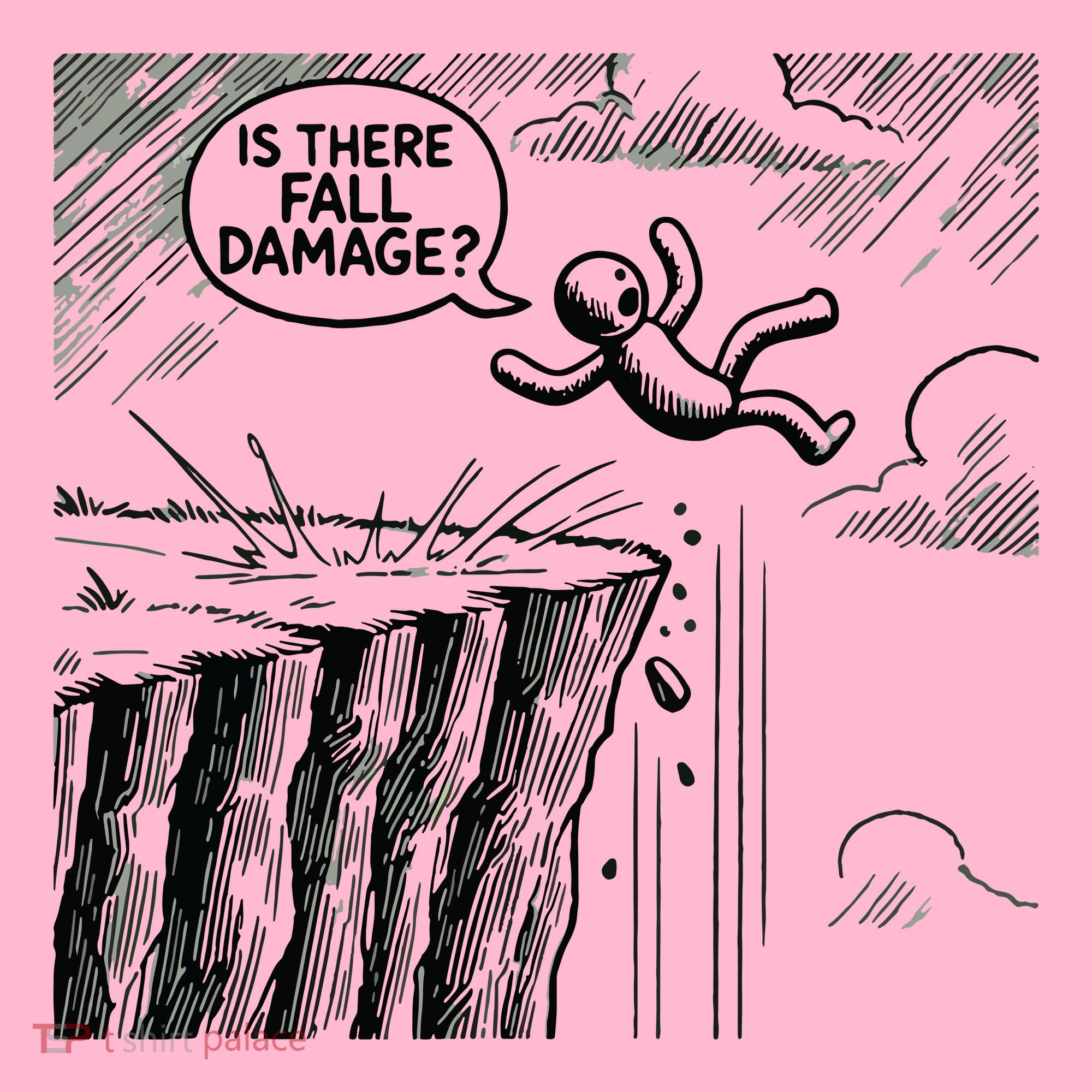 Gravity Test Funny Gamer Is There Fall Damage Coaster