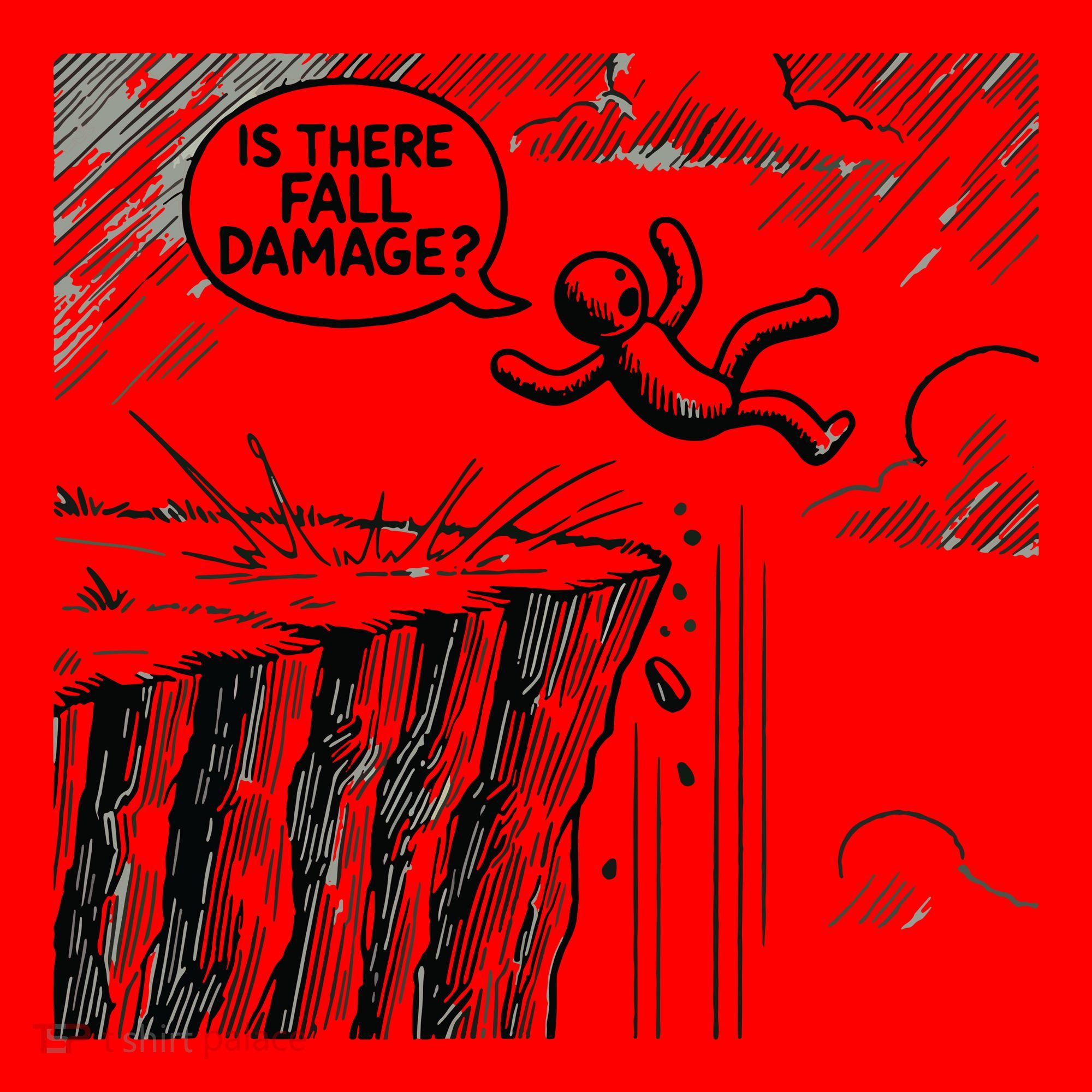 Gravity Test Funny Gamer Is There Fall Damage Santa Hat