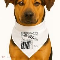Gravity Test Funny Gamer Is There Fall Damage USA-Made Doggie Bandana thumb 1