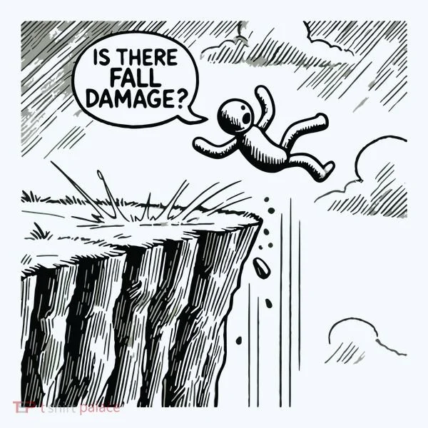 Gravity Test Funny Gamer Is There Fall Damage Bucket Hat