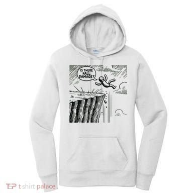 Gravity Test Funny Gamer Is There Fall Damage Women's Hoodie