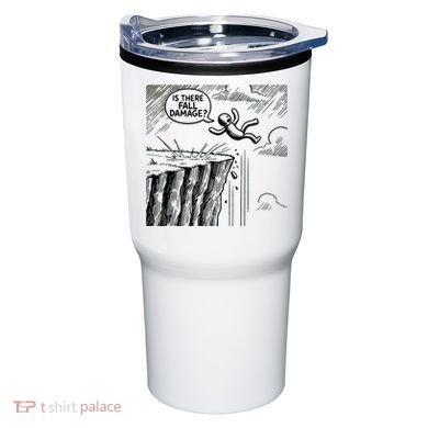 Gravity Test Funny Gamer Is There Fall Damage Tumbler