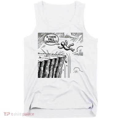 Gravity Test Funny Gamer Is There Fall Damage Tank Top