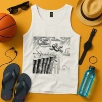 Gravity Test Funny Gamer Is There Fall Damage Tank Top thumb 4