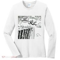 Gravity Test Funny Gamer Is There Fall Damage Women's Long Sleeve Shirt thumb 0