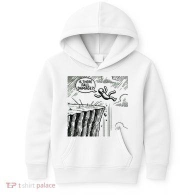 Gravity Test Funny Gamer Is There Fall Damage Kids Hoodie