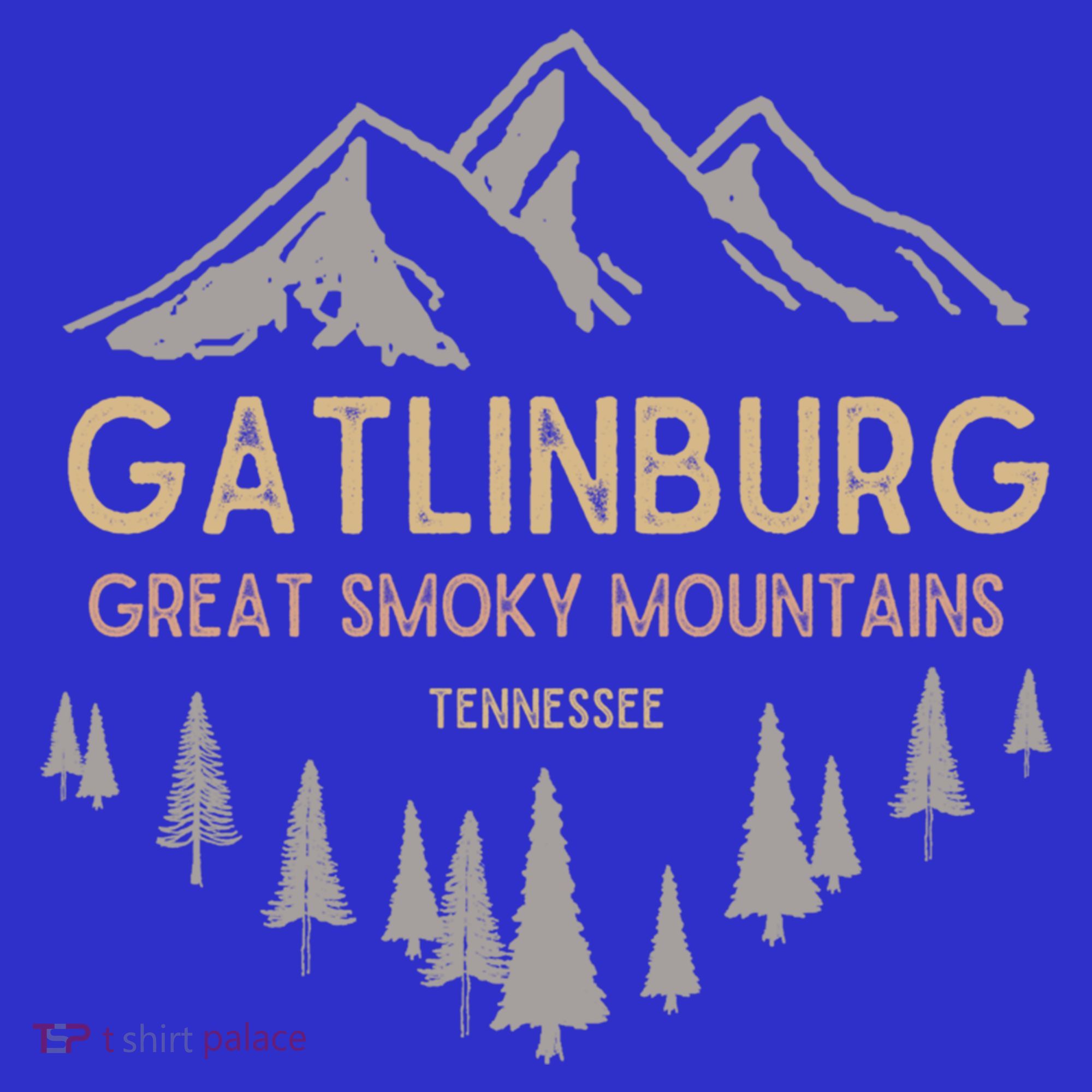Gatlinburg Tennessee Funny Gift Great Smoky Mountains Souvenir Women's Tank Top