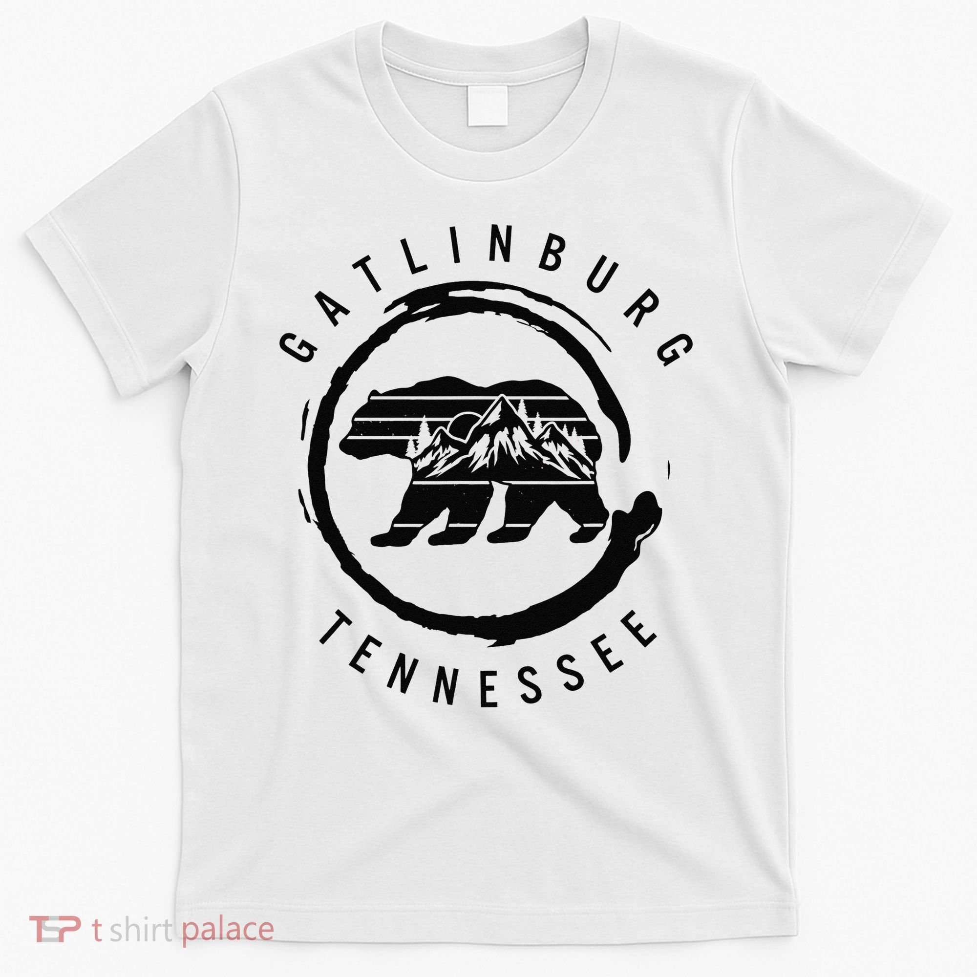 Gatlinburg Tennessee Great Smoky Mountains Bear Souvenir T-Shirt