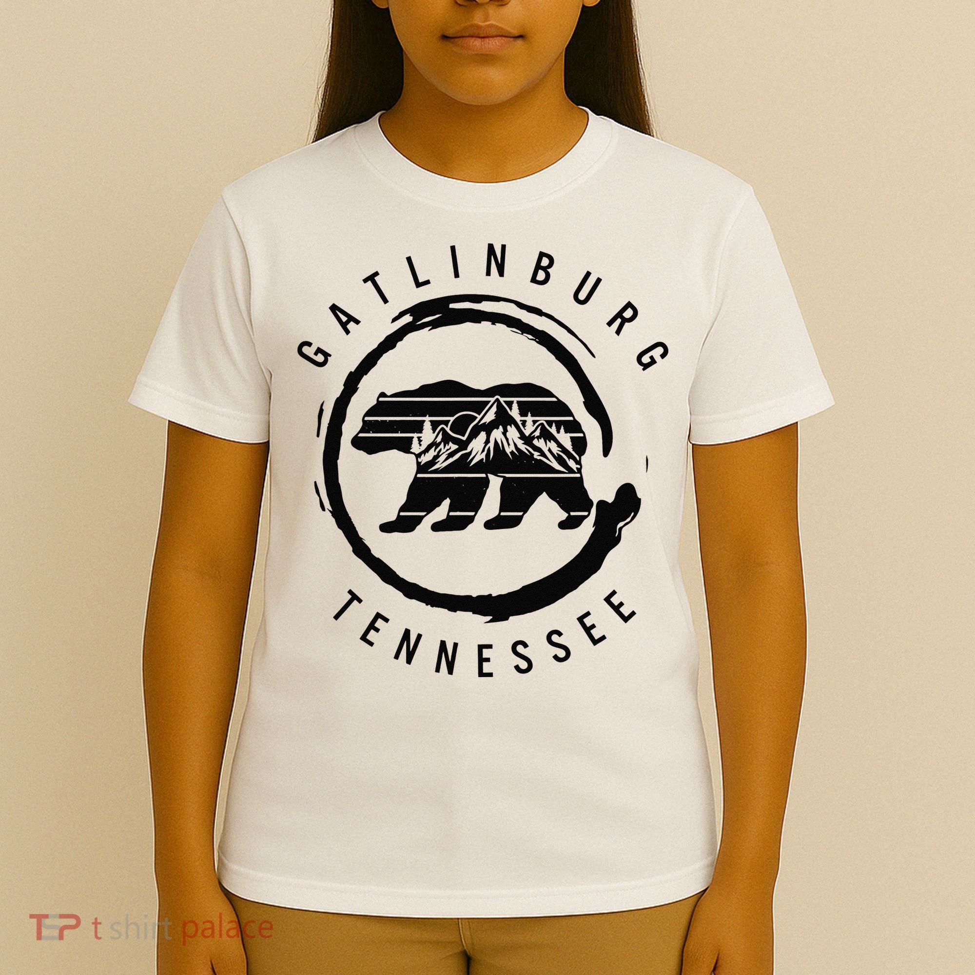 Gatlinburg Tennessee Great Smoky Mountains Bear Souvenir T-Shirt