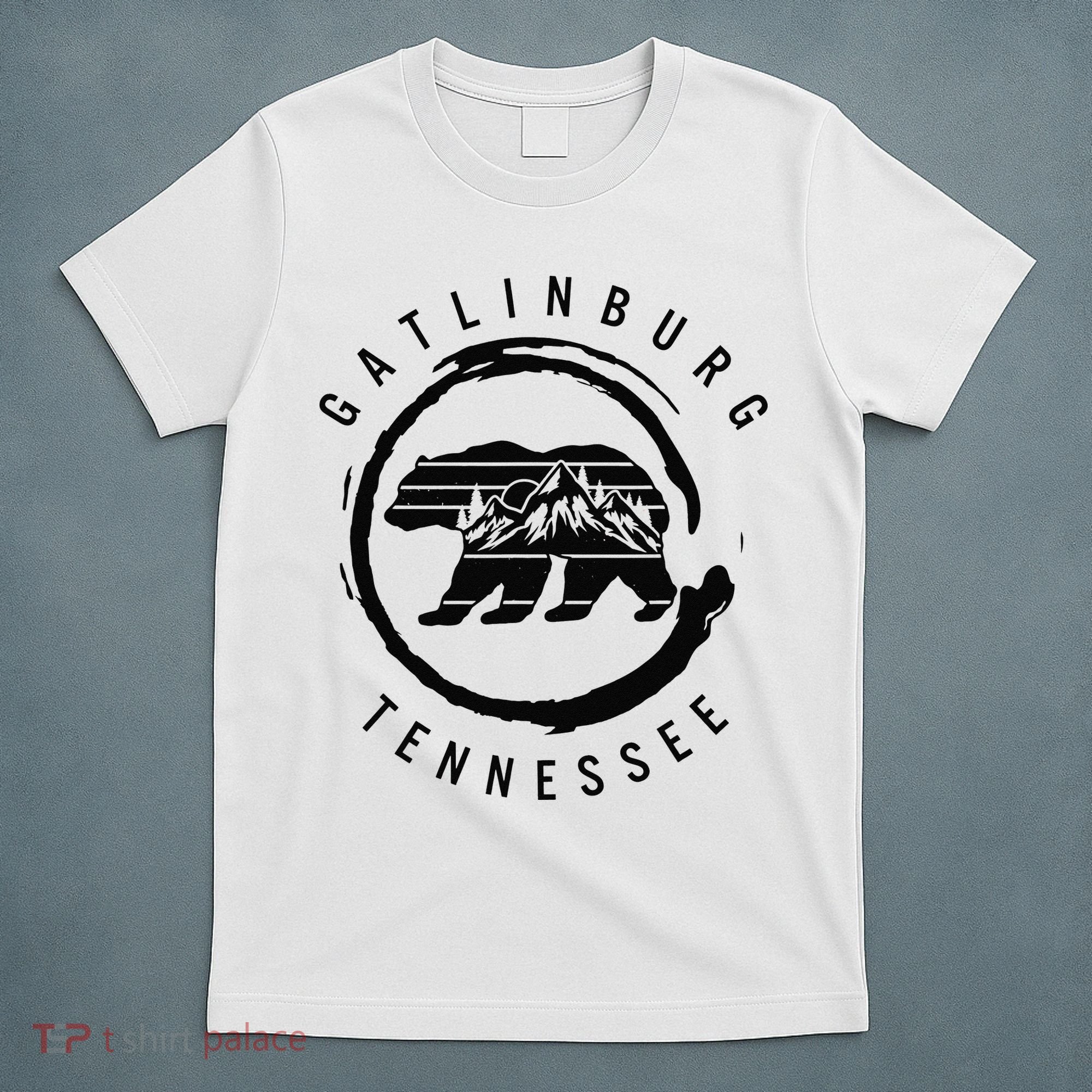 Gatlinburg Tennessee Great Smoky Mountains Bear Souvenir T-Shirt