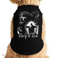 GLORY TO GOD JESUS Doggie Tank thumb 0