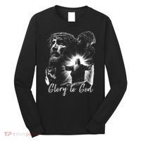 GLORY TO GOD JESUS Long Sleeve Shirt thumb 0
