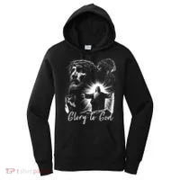 GLORY TO GOD JESUS Women's Hoodie thumb 0