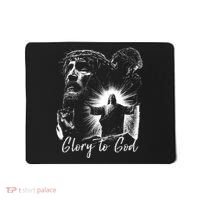 GLORY TO GOD JESUS Mousepad thumb 0