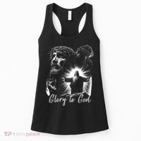 GLORY TO GOD JESUS Women's Tank Top thumb 0
