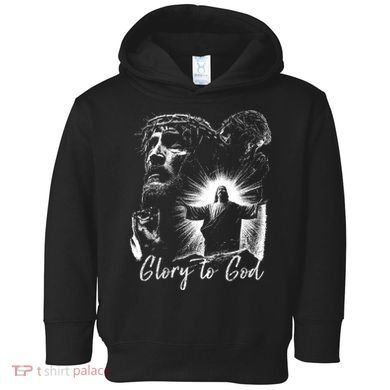 GLORY TO GOD JESUS Toddler Hoodie