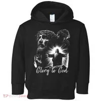 GLORY TO GOD JESUS Toddler Hoodie thumb 0