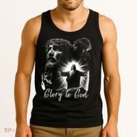 GLORY TO GOD JESUS Tank Top thumb 3