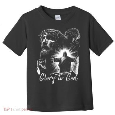 GLORY TO GOD JESUS Toddler T-Shirt