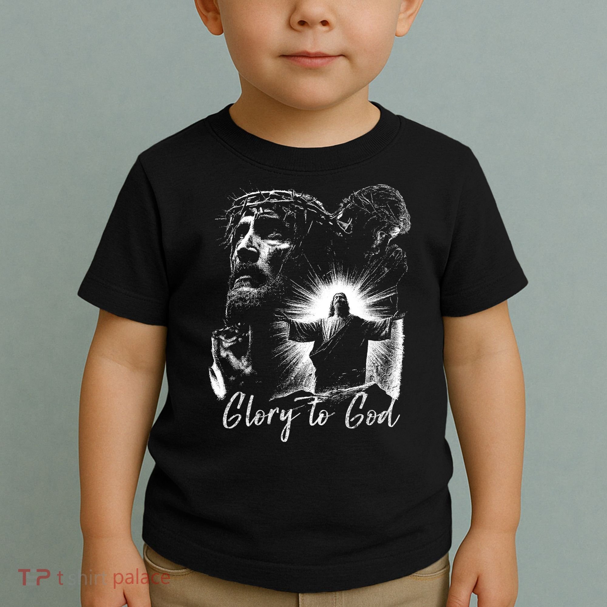 GLORY TO GOD JESUS Toddler T-Shirt