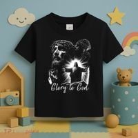 GLORY TO GOD JESUS Toddler T-Shirt thumb 3