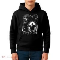 GLORY TO GOD JESUS Kids Hoodie thumb 4