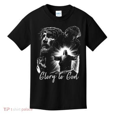GLORY TO GOD JESUS Kids T-Shirt
